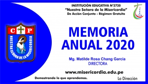 MEMORIA ANUAL 2020