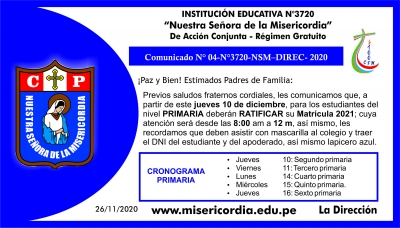 COMUNICADO 4