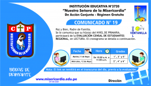 EVALUACI&Oacute;N CENSAL DE ESTUDIANTES REGIONAL
